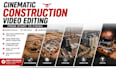 create cinematic construction real estate timelapse videos