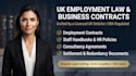 draft a UK settlement agreement, redundancy and employment document