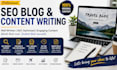 write SEO blog articles, website content and travel blogs