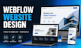 build webflow website, webflow expert figma to website design