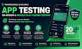 provide 12 tester 20 app testers google play closed testing mobile app testing