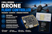 design drone flight controller pcb, embedded firmware and schematic