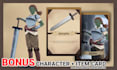 do hand drawn dnd character or ttrpg, no ai