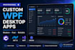develop wpf desktop applications using csharp
