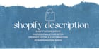 build shopify store with product listing and description
