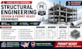 be your structural engineer for structural plans and construction drawings