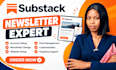 setup design and manage your substack newsletter