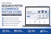 build research peptide ecommerce peptide store with processing integration