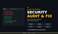 audit and fix security issues in your vibe coded ai app