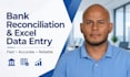 do bank reconciliation and excel data entry