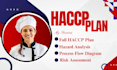 create codex haccp plan, documentation, manual, internal audit, food safety plan