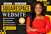 craft,redesign good squarespace website for your business