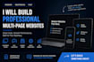 build a modern responsive multi page business website