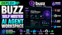 deploy buzz self hosted ai agent workspace claude code github nostr relay docker