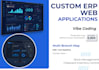 develop a custom erp system with dashboard
