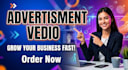 create a high converting business advertisement video