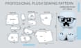 create a custom plush sewing pattern for plush toy production