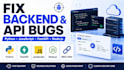 debug and fix backend API issues