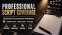 provide screenplay coverage and script feedback