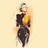 draw a fashion illustration