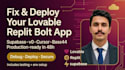 develop and fix your loveable ai web apps, vibe coding, replit, base44 web apps