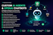 custom ai agents and openai chatbots