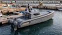 design usv, autonomous boat and marine engineering cad drawings
