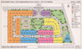 subdivision site plan design, plot layout, and 2d rendered master plan