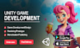 develop a unity mobile game for android and ios