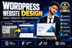 develop, design, or clone a responsive wordpress website