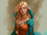 draw semi realistic of your character