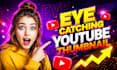 design the creative youtube thumbnail