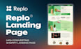 design high converting replo landing page with mobile and speed optimized