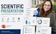 design scientific presentation, medical research powerpoint slides
