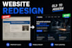 redesign your website into a mobile responsive website