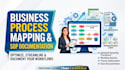 create professional business process maps and sop documentation