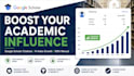 increase citations on google scholar researchgate from journal publications