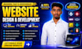 create a dynamic website with database and admin panel