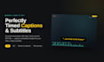transcribe audio video create accurate closed caption srt files embed captions