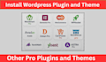 install wordfence pro, elementor,wp rocket, smush pro,yoast SEO in 30 minutes