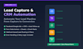 build lead capture and CRM automation using make