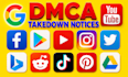 remove harassing defaming, copyright leaked content dmca takedown