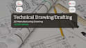 create precision 2d technical manufacturing drawings