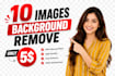 professionally remove background from any image