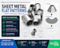 create precise sheet metal flat patterns