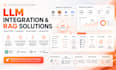 build llm integration rag solutions using openai