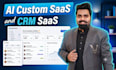 develop custom saas and CRM saas business solution