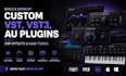 build and develop custom vst, vst3, au plugins, dsp effects, and daw tools