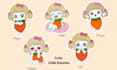 draw custom cute kawaii twitch emotes and sub badges