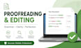proofread and edit your writing professionally